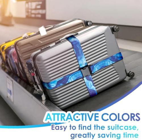 Gutsdoor Luggage Straps for Suitcases Adjustable Travel Belt, Connector Holds - Image 5