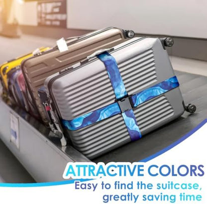 Gutsdoor Luggage Straps for Suitcases Adjustable Travel Belt, Connector Holds - Image 5