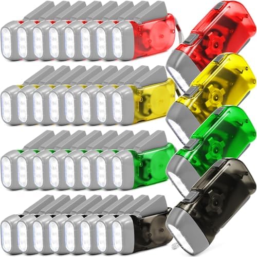 Treela 36 Hand Crank Flashlights by Treela