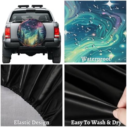 Forest Spare Tire Cover Waterproof Dust-Proof Spare Wheel Covers - Image 4