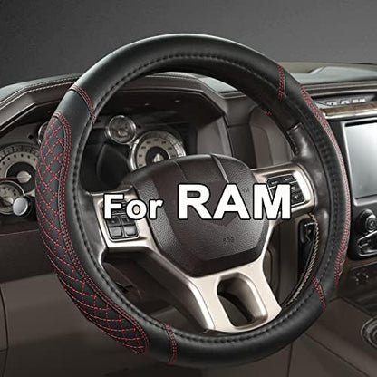 West Llama Customized Auto Car Steering Wheel Cover by WESTLLAMA