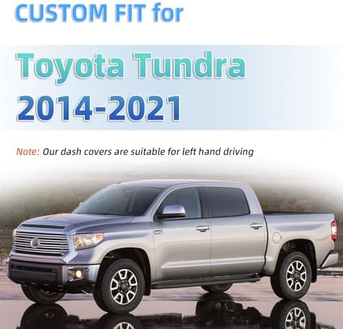 SKYLOTEC Dash Cover for Toyota Tundra 2014-2021 Dashboard Mats - Image 2