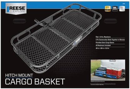 Reese Towpower 63155 Rambler™ Hitch Mount Cargo Carrier, 48 Inch x 20 Inch - Image 7
