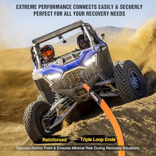 Nilight 3" x 30' Recovery Tow Strap Lab Tested 31, 500lbs Break Strength - Image 7
