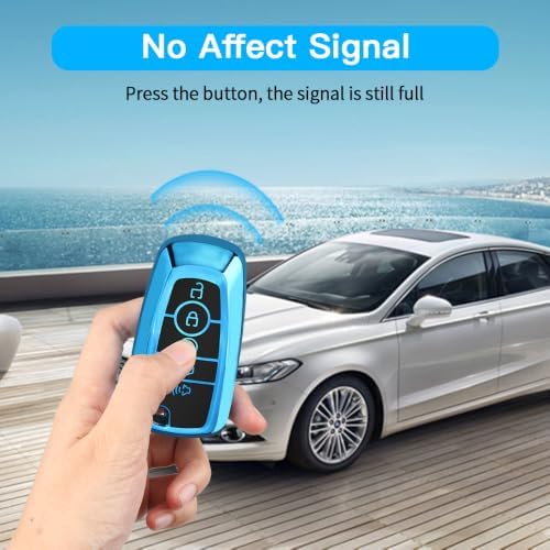 MILD EAST for Ford Key Fob Cover 5 Button - Image 4