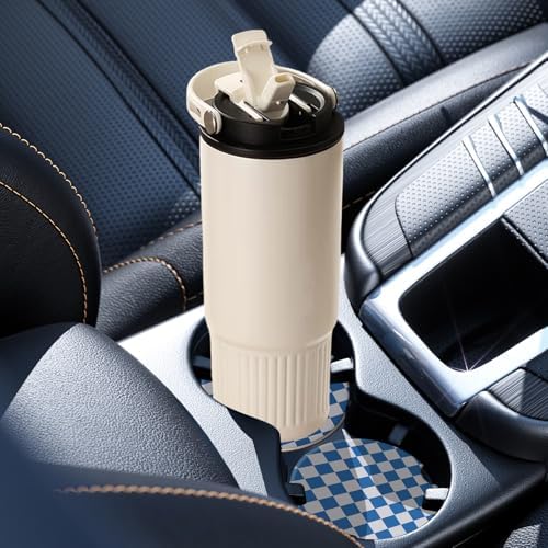 2 Pack Car Coasters for Cup Holders, Cute Car Accessories Interior - Image 5