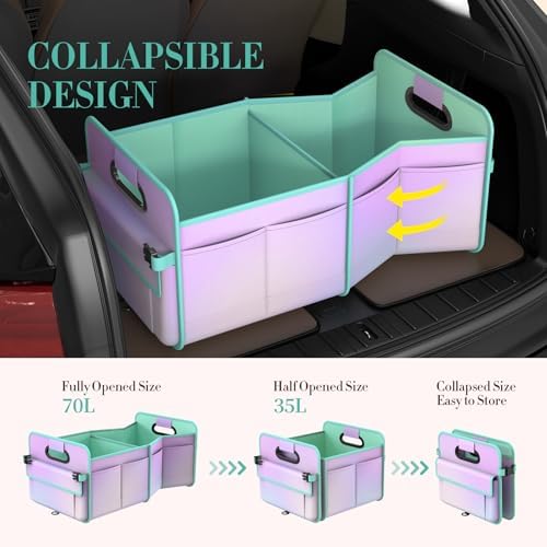 titiyiof Trunk Organizer For Suv&Sedan, Car Organizers&Storage, Waterproof - Image 4