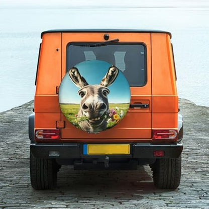 Donkey Spare Tire Cover Waterproof Wheel Cover 14 Inch Universal Fit - Image 2