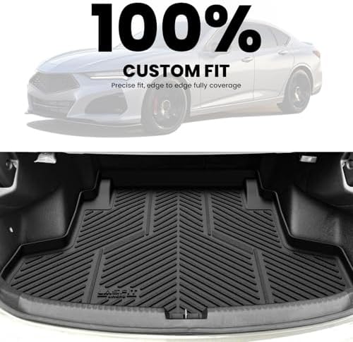 LASFIT Cargo Mat for Acura TLX & Type S 2021-2025 Sedan, Rear Trunk Liner - Image 3