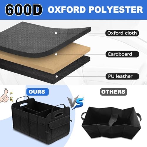 AOPHY Car Trunk Organizer, 75L Large Capacity Waterproof Auto Storage - Image 3