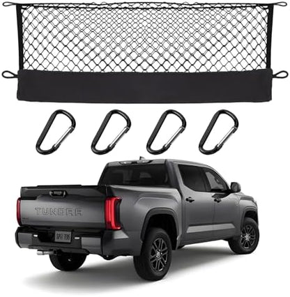 Cargo Net for Toyota Tundra Pickup Trunk Car Rear Tailgate Touring Netting by Unknown