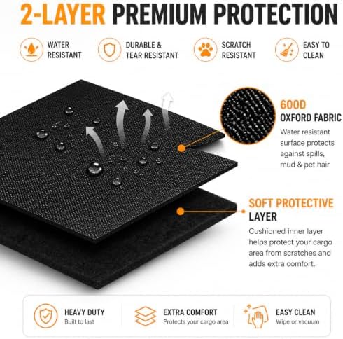 Cargo Liner for Toyota Grand Highlander 2024–2026, 600D Oxford Liquid Resistant - Image 7