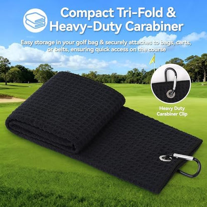 Mile High Life Golf Towel 16x24 inch, Upgraded Large Waffle Weave - Image 3