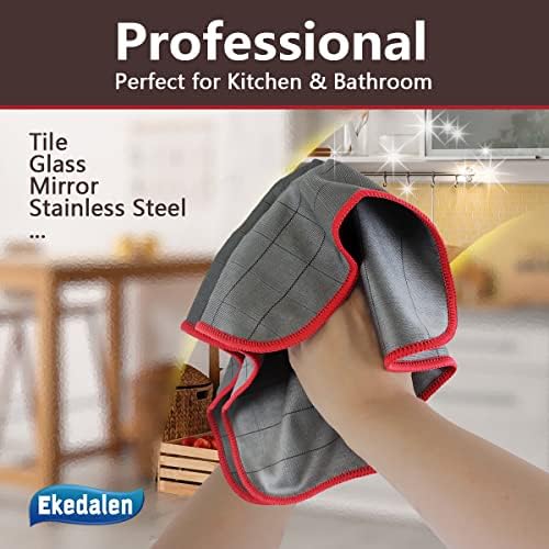 Ekedalen Microfiber Cleaning Cloth Lint Free Glass Polish - Image 5