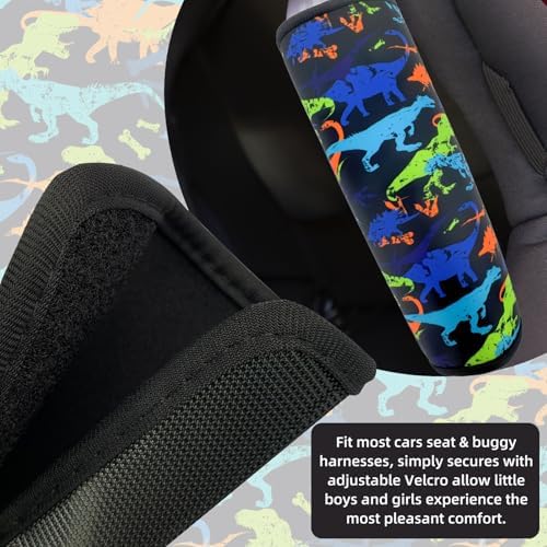 Seat Belt Cover for Kids, Seat Belt Pad for Boys Girls, Car Seat Straps - Image 3