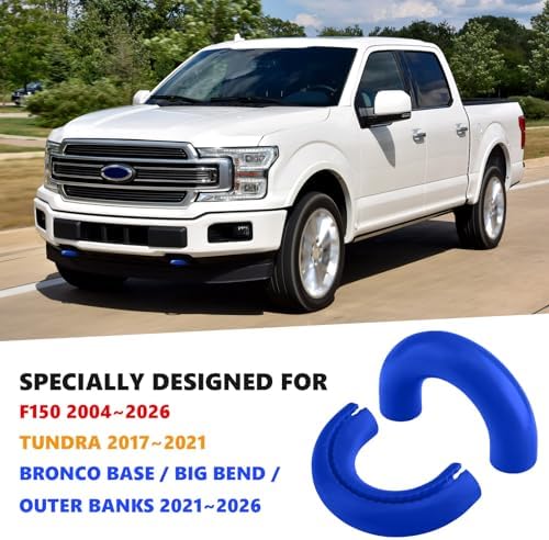 Tow Hooks Covers for F150 2004-2026/Bronco 2021-2026/Tundra Blue - Image 2
