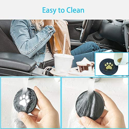 BukNikis Car Cup Holder Coasters-Car Interior Accessories 2.75 inch Silicone - Image 6