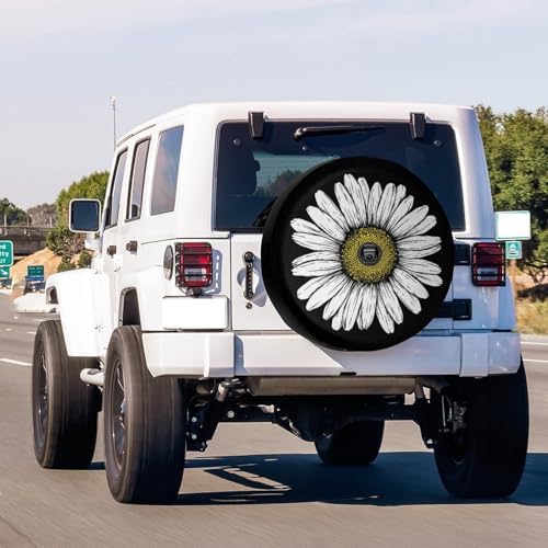 Daisy Flower Spare Tire Cover - Image 2