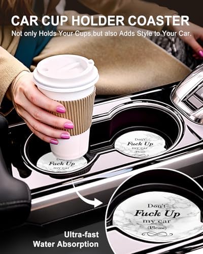Swooflia Car Coasters for Women - Image 5