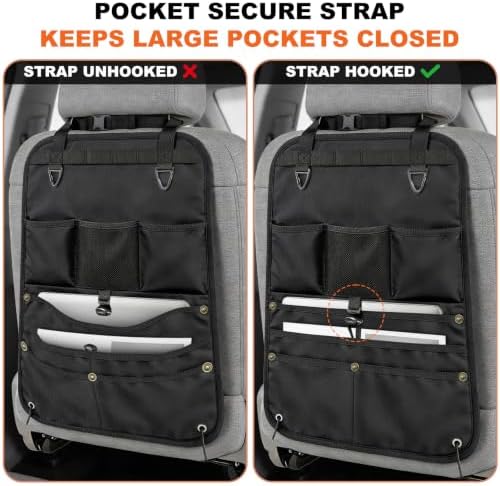 Nylon Backseat Car Organizer - Image 3
