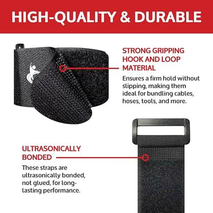 Reusable Cinch Straps 1" x 60" - Image 2