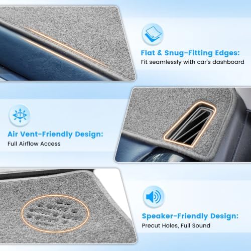 KUST Gray Dash Cover Compatible - Image 3
