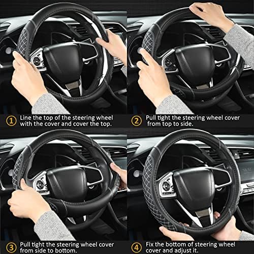 West Llama Car Steering Wheel Cover - Image 6