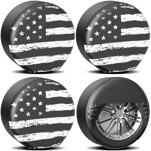 Moonet PVC Leather Tire Cover, Universal Fit 30-32" by Moonet