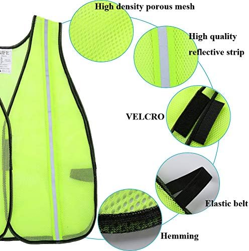 SIFE High Visibility Reflective Safety Vest - Image 3