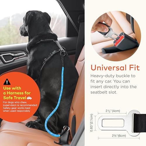 Dog Seat Belt for Car | Universal Pet Car Seatbelt - Image 4