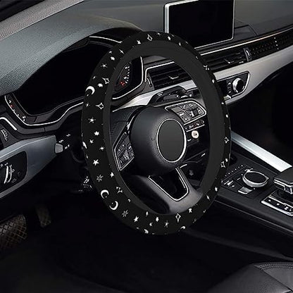 Steering Wheel Cover Moon and Star, 15 Inch Car Accessories - Image 4