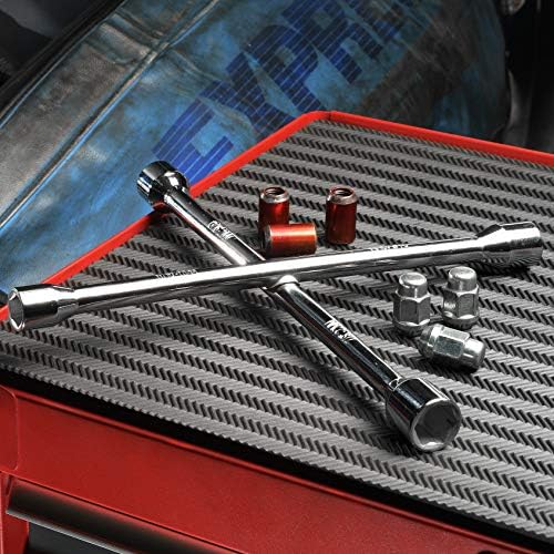 EPAuto 14" Heavy Duty Universal Lug Wrench, 4-Way Cross Wrench - Image 5
