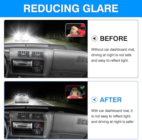 Autorder Dashboard Cover Mat for 1994-1997 Chevrolet Chevy S10 Blazer/GMC Jimmy - Image 4