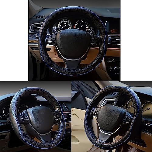 ESEWALAS Universal Car Steering Wheel Cover, Anti-Slip Leather Steering Wheel - Image 2
