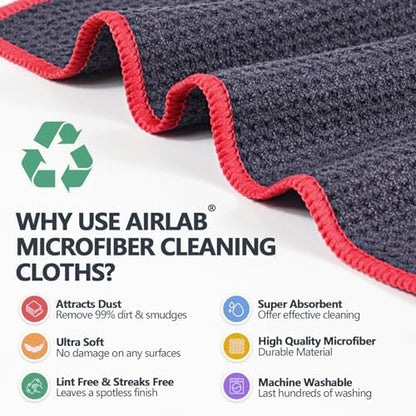Airlab Glass Polishing Streak Free Miracle Cleaning Cloth - Image 2