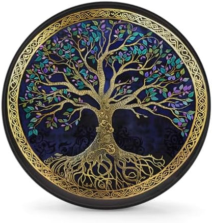Tree of Life Colorful Leaves Spare Tire Cover Waterproof Dust-Proof Spare Wheel by Unknown