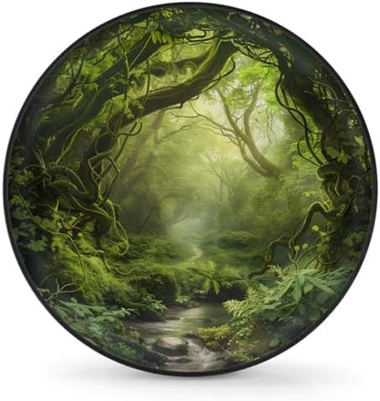 Forest Spare Tire Cover 16in Spare Wheel Covers Tire Storage Cover by YoYoYuchong