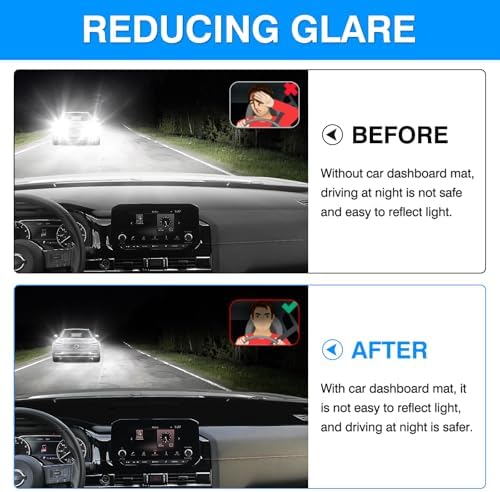 Autorder Dashboard Cover Mat for 2022-2025 2026 Nissan Pathfinder Accessories - Image 4