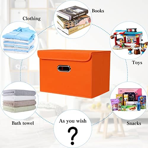STOREONE Fabric Storage Cube Bins Foldable Organizer Container Collapsible - Image 3