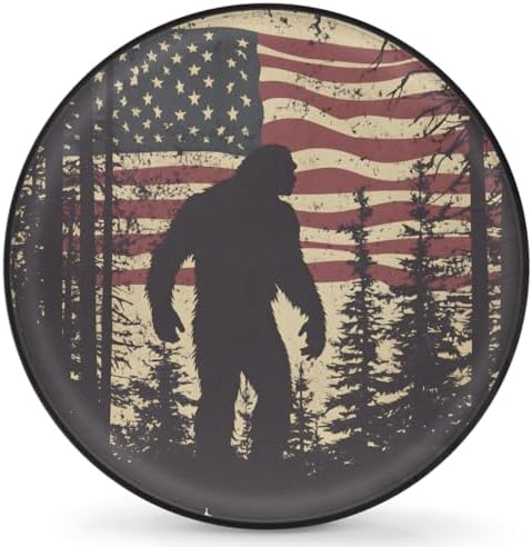 Bigfoot Spare Tire Cover Waterproof Dust-Proof Spare Wheel Covers by Unknown