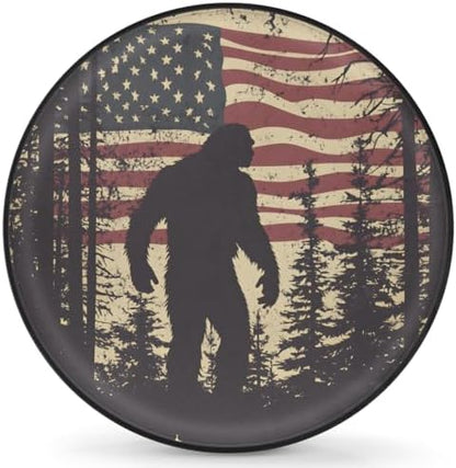 Bigfoot Spare Tire Cover Waterproof Dust-Proof Spare Wheel Covers by Unknown