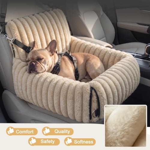 MIXJOY 6-in-1 Dog Car Seat for Small/Medium Dogs up to 23 lbs - Image 3