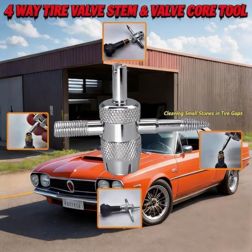 Tire Valve Stem Removal Replacement Tool Kit, Without Removing Tire - Image 4