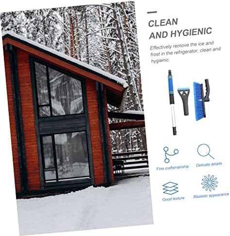 1pc Multi-Purpose Snow Removal Shovel Tool Telescopic Snow Brush Ice Scraper - Image 2