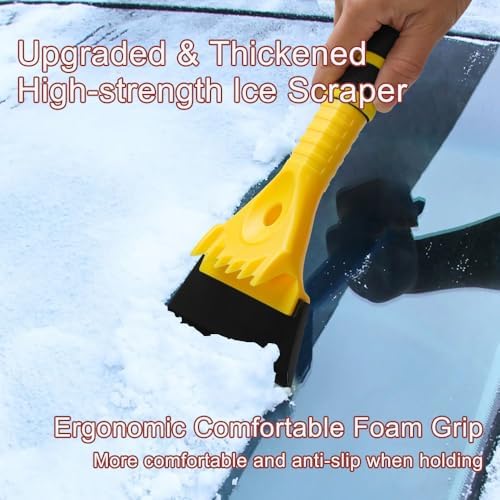 Snow Brush and Ice Scraper Set for Car Windshield Snow Frost Ice Removal Tool - Image 6