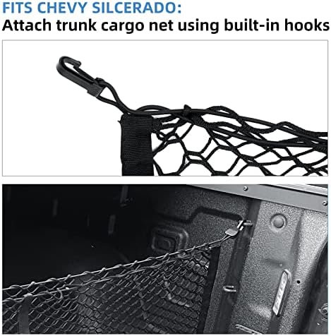 Truck Bed Cargo Net 50"x18" for Pickup - Image 7