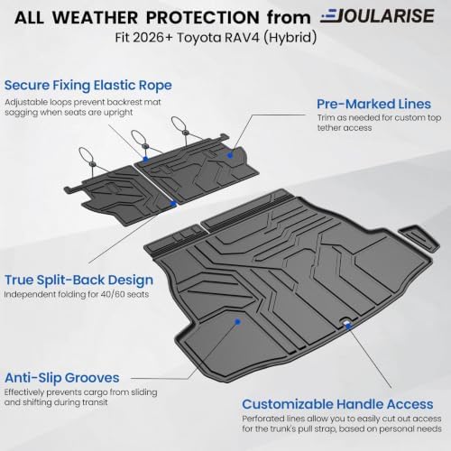 Cargo Mat for Toyota RAV4 Hybrid 2026 Accessories - Image 2