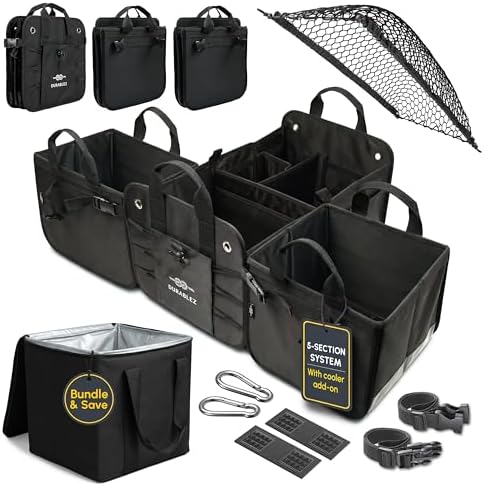 XXL+Cooler Modular Car Trunk Organizer System by DURABLEZ