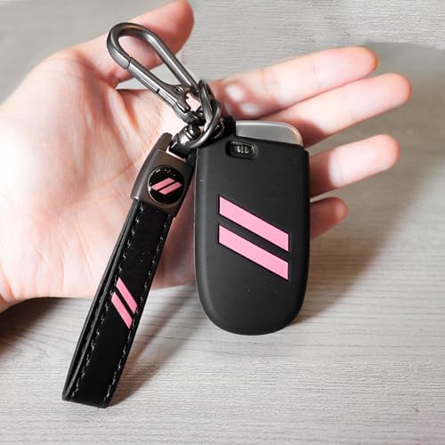 YOSRTER Key Fob Cover with Keychain - Image 5
