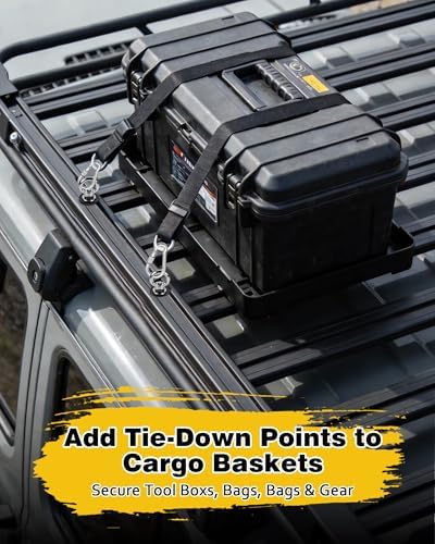 T Track Mount Tie Down Anchor for Roof Rack, M8 Heavy Duty Ring Shaped Eye Bolt - Image 4
